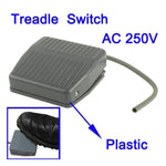 AC 250V 10A Textured Plastic Foot Treadle Switch (TFS - 201) - Trustpick