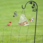 Acrylic Bird Cage Transparent Pet Box Triangle Bird Feeder - Trustpick