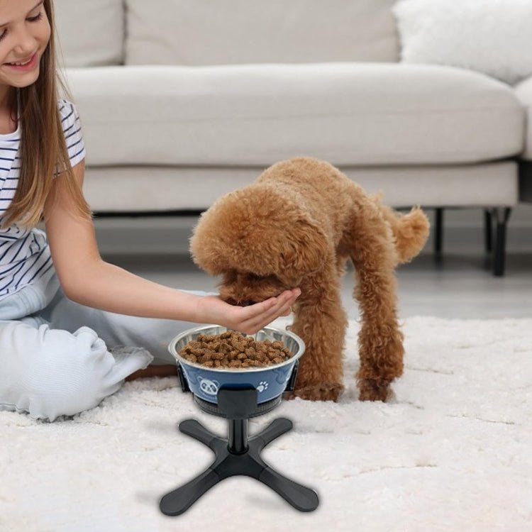 Adjustable Food Bowl Heightening Stand For Medium And Large Pet Dogs - Trustpick
