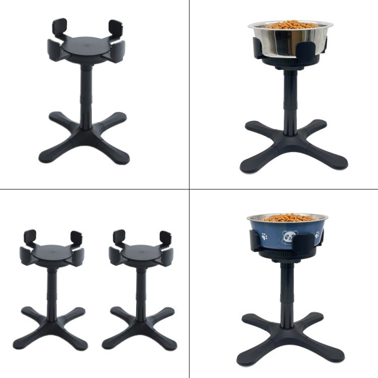 Adjustable Food Bowl Heightening Stand For Medium And Large Pet Dogs - Trustpick