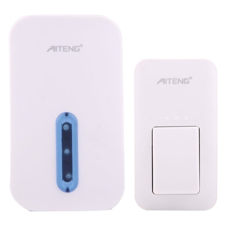 AITENG V017G Life Waterproof Battery - Free Wireless Doorbell, 1 Receiver + 1 x Transmitter, Receiver Distance: 130m, US Plug - Trustpick