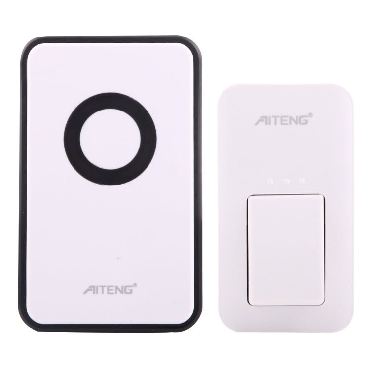 AITENG V018G Life Waterproof Battery - Free Wireless Doorbell, 1 Receiver + 1 x Transmitter, Receiver Distance: 130m, US Plug - Trustpick