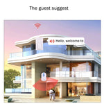 AITENG V026G Life Waterproof Battery - Free Wireless Doorbell, 1 Receiver + 1 x Transmitter, Receiver Distance: 130m, US Plug - Trustpick