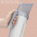 All - In - One Cat Litter Scoop Pet Toilet Picker Removable Portable Plastic Scoop - Trustpick