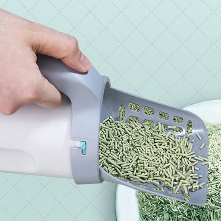 All - In - One Cat Litter Scoop Pet Toilet Picker Removable Portable Plastic Scoop - Trustpick