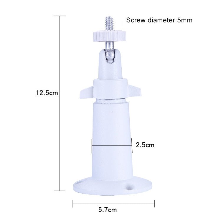 Aluminum Arlo Universal Support Wall Mounted Bracket for Monitor Camera, Black & White Random Delivery - Trustpick