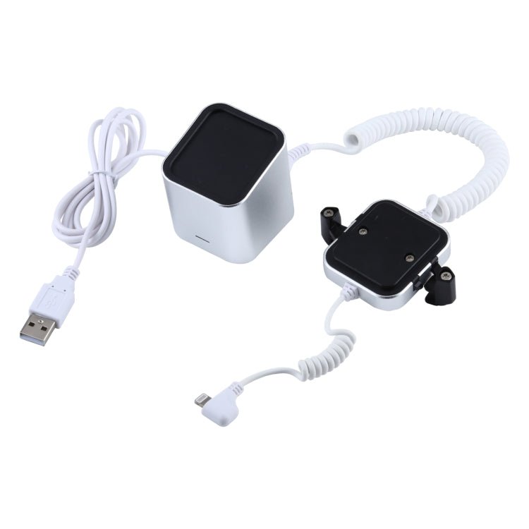 Aluminum Shell Square - column Anti - theft Alarm Stand Security System Burglar Alarm / Anti - theft Alarm Display Holder for iPhone & iPod with 8 - Pin Port - Trustpick