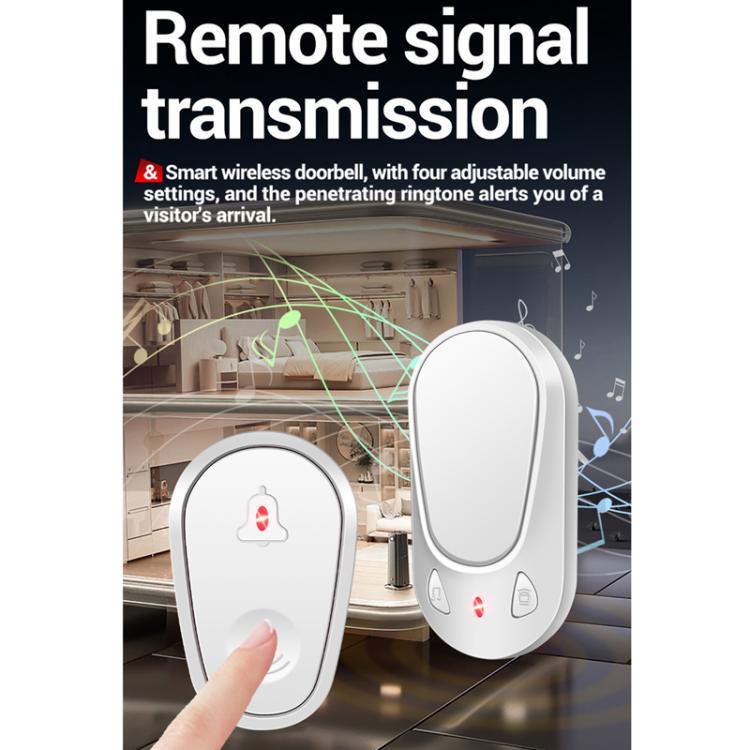 ANENG Home Intelligent Electronic Remote Control Waterproof Wireless Doorbell - Trustpick