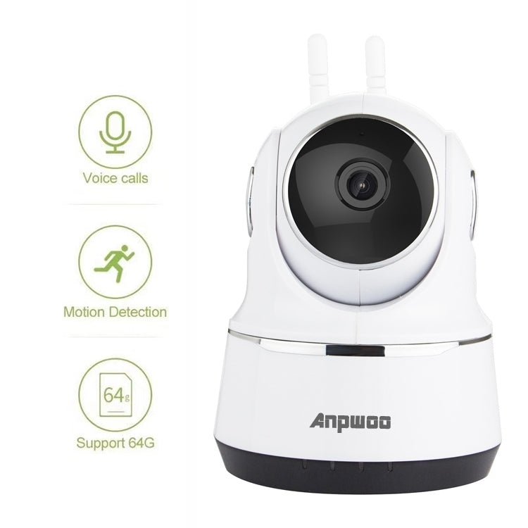 Anpwoo Guardian 2.0MP 1080P 1/3 inch CMOS HD WiFi IP Camera, Support Motion Detection / Night Vision - Trustpick