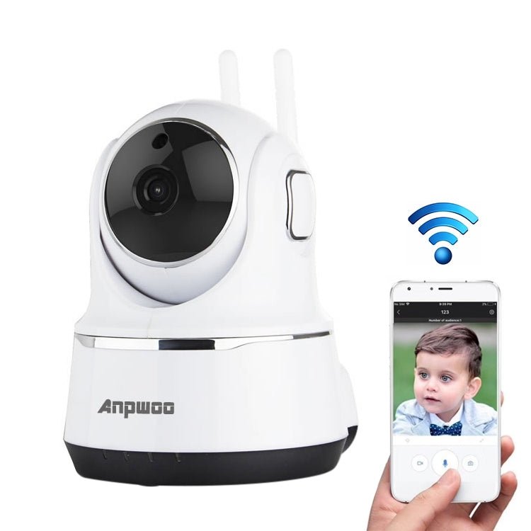 Anpwoo Guardian 2.0MP 1080P 1/3 inch CMOS HD WiFi IP Camera, Support Motion Detection / Night Vision - Trustpick