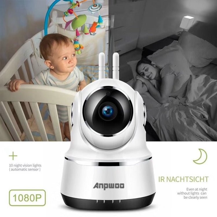 Anpwoo Guardian 2.0MP 1080P 1/3 inch CMOS HD WiFi IP Camera, Support Motion Detection / Night Vision - Trustpick