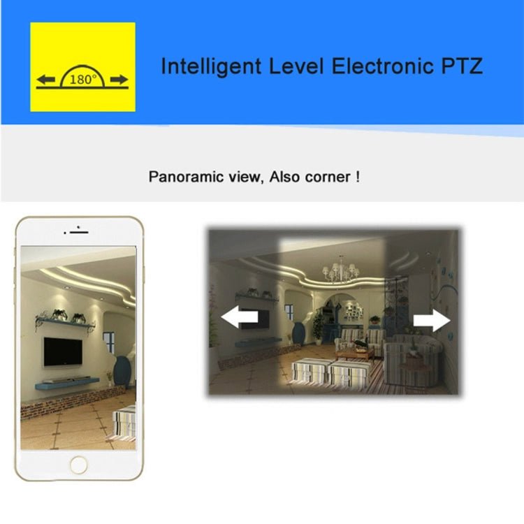 Anpwoo MN001 3518Ev200 1.0 MP Mini HD WiFi IP Camera with 6 PCS Infrared LEDs, Support Motion Detection & Night Vision & TF Card(Max 64GB) - Trustpick