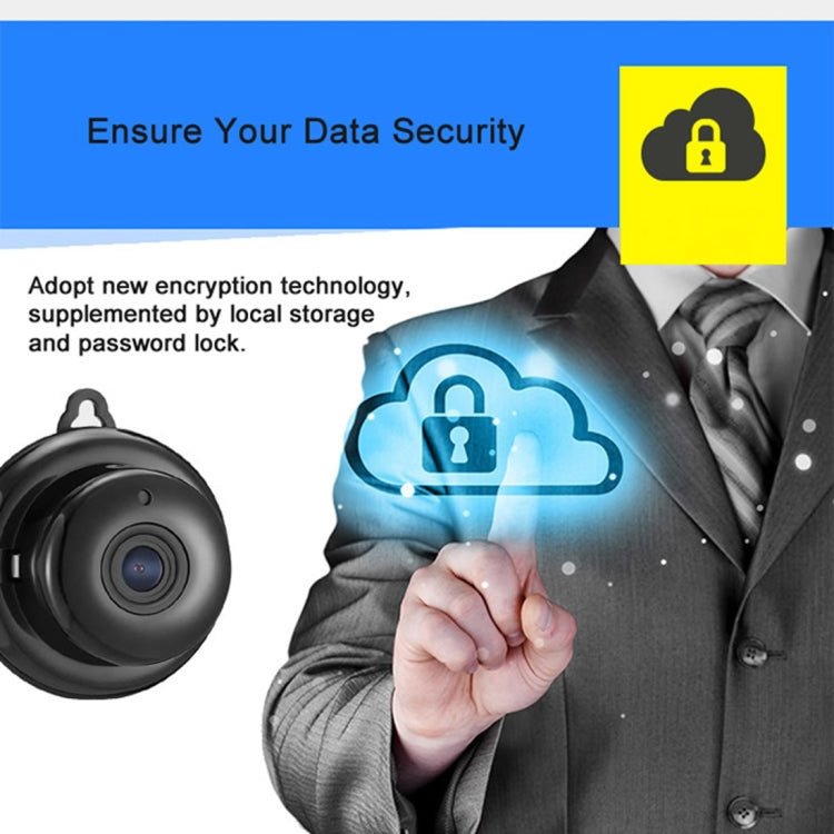 Anpwoo MN001 3518Ev200 1.0 MP Mini HD WiFi IP Camera with 6 PCS Infrared LEDs, Support Motion Detection & Night Vision & TF Card(Max 64GB) - Trustpick