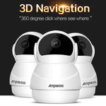 Anpwoo Warrior GM8135+SC2145 1080P HD WiFi IP Camera, Support Motion Detection & Infrared Night Vision & TF Card(Max 128GB) - Trustpick