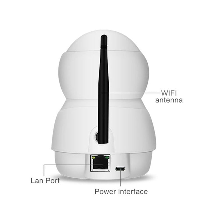 Anpwoo Warrior GM8135+SC2145 1080P HD WiFi IP Camera, Support Motion Detection & Infrared Night Vision & TF Card(Max 128GB) - Trustpick