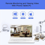 Anpwoo YT001 720P HD WiFi IP Camera with 6 PCS Infrared LEDs, Support Motion Detection & Night Vision & TF Card(Max 64GB) - Trustpick