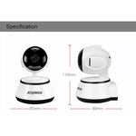 Anpwoo YT001 720P HD WiFi IP Camera with 6 PCS Infrared LEDs, Support Motion Detection & Night Vision & TF Card(Max 64GB) - Trustpick