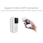 Anytek B60 720P Smart WiFi Video Visual Doorbell, Support APP Remote & PIR Detection & TF Card - Trustpick