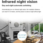 AS02 Home Security Infrared Night Vision Wireless Voice Intercom Small Camera - Trustpick