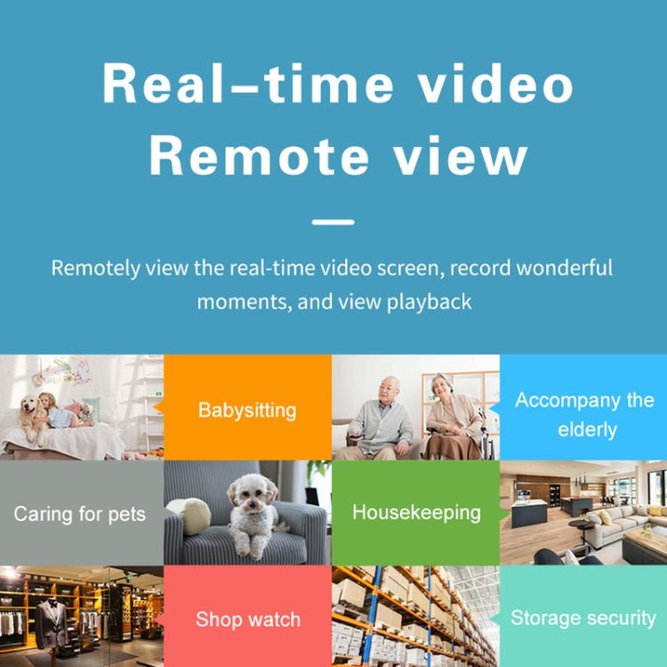 AS02 Home Security Infrared Night Vision Wireless Voice Intercom Small Camera - Trustpick