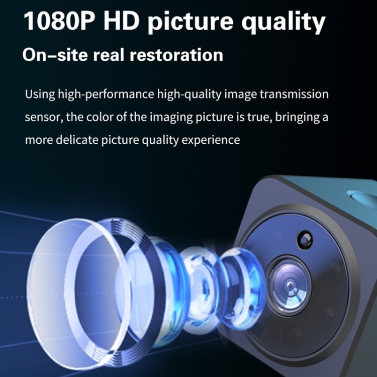 AS02 Home Security Infrared Night Vision Wireless Voice Intercom Small Camera - Trustpick