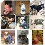 Autumn Winter Fleece Hooded Teddy Pet Dog Sweater Clothes - Trustpick