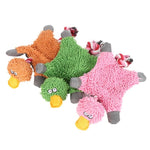 B14302 Cute Papa Duck Plush Dog Toy With Rope - Trustpick