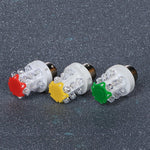 B15 15 LEDs Small Bulb LED Warning Light, Random Color Delivery - Trustpick