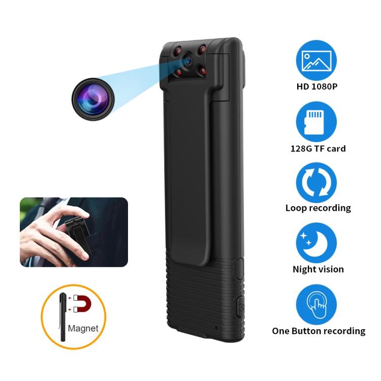 B21 120 Degree Wide Angle 1080P HD Magnetic Recorder - Trustpick