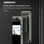 B40 2K Portable Mini Camera HD Video Recorder Support Loop Recording & Motion Detection - Trustpick