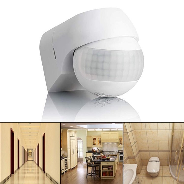 Ball Shape Long Distance Waterproof Outdoor Human Body Infrared Sensor Switch Detector, AC 110 - 220V - Trustpick