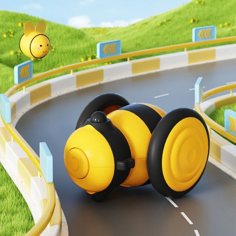 Bee Shaped Cats Motorized Toys Intelligent Cats Teasing Pet Toy Stroller - Trustpick