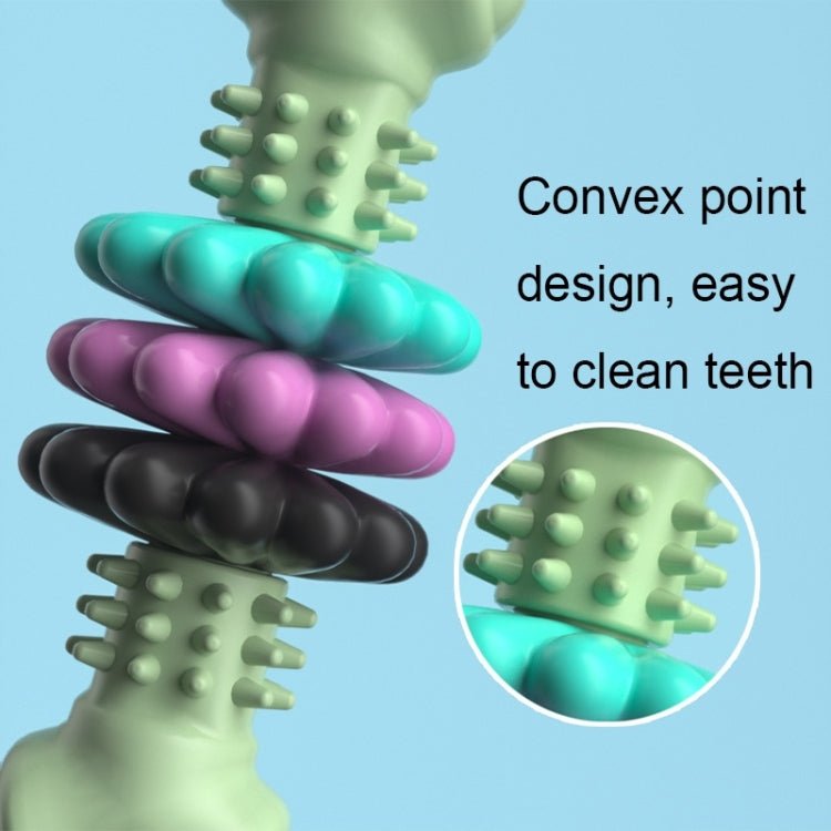 BG5056 TPR Pet Chewing Toys Bone Shape Dog Teething Stick - Trustpick