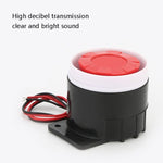 BJ - 1K High - Decibel Active Buzzer Dual Audio Electronic Siren Alarm Wall - Mounted Anti - Theft Buzzer, Voltage: - Trustpick