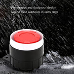 BJ - 1K High - Decibel Active Buzzer Dual Audio Electronic Siren Alarm Wall - Mounted Anti - Theft Buzzer, Voltage: - Trustpick