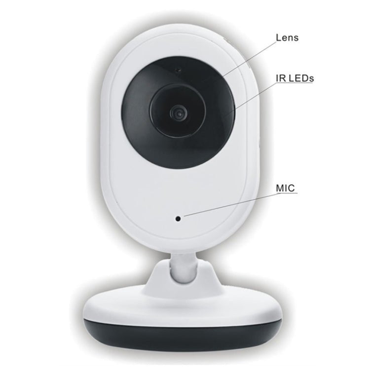 BM - SP820 2.4 inch LCD 2.4GHz Wireless Surveillance Camera Baby Monitor with 7 - IR LED Night Vision, Two Way Voice Talk - Trustpick