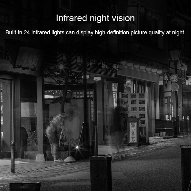 BQ2 1 megapixel Plug - in Hemisphere HD Monitor Camera, Support Infrared Night Vision & 4 - 32GB TF Card - Trustpick