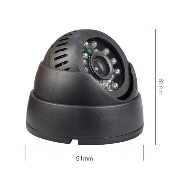 BQ2 1 megapixel Plug - in Hemisphere HD Monitor Camera, Support Infrared Night Vision & 4 - 32GB TF Card - Trustpick