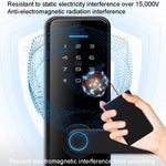 C89 Smart Fingerprint Password Lock Home Indoor Door TUYA System Lock - Trustpick