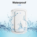 CACAZI A19 One Button Three Receivers Wireless Music Doorbell without Battery - Trustpick