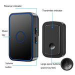 CACAZI A19 One Button Three Receivers Wireless Music Doorbell without Battery - Trustpick