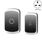CACAZI A20 Smart Home Wireless Doorbell Digital Music Remote Control Waterproof Doorbell - Trustpick