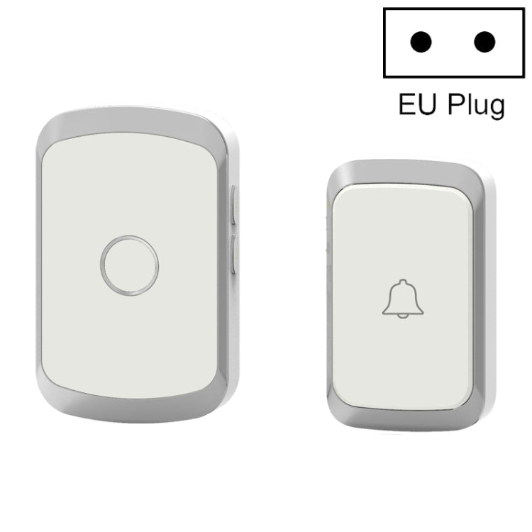 CACAZI A20 Smart Home Wireless Doorbell Digital Music Remote Control Waterproof Doorbell - Trustpick