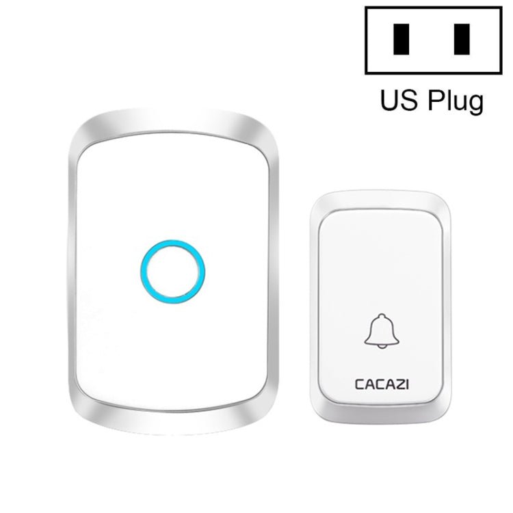 CACAZI A50 1 For 1 Wireless Music Doorbell without Battery - Trustpick