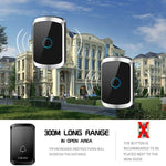 CACAZI A50 1 For 1 Wireless Music Doorbell without Battery - Trustpick