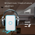 CACAZI A78 Long - Distance Wireless Doorbell Intelligent Remote Control Electronic Doorbell - Trustpick