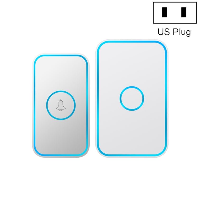 CACAZI A78 Long - Distance Wireless Doorbell Intelligent Remote Control Electronic Doorbell - Trustpick