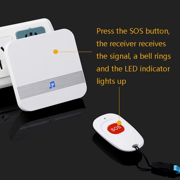 CACAZI C1 Smart Home Wireless Remote Control Doorbell - Trustpick