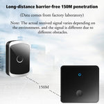 CACAZI FA50 1 For 1 Push - button Self - generating Wireless Doorbell - Trustpick