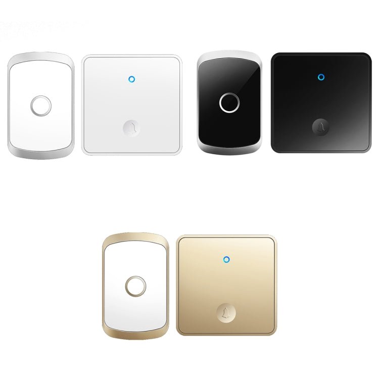 CACAZI FA50 1 For 1 Push - button Self - generating Wireless Doorbell - Trustpick